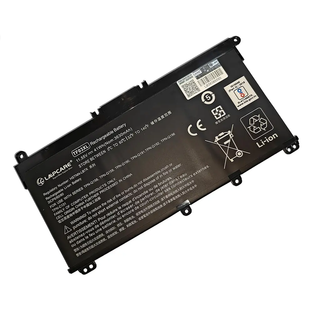 Lapcare Laptop Battery Compatible For HP Pavilion TF03XL view 2